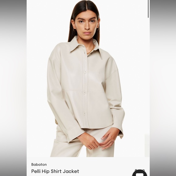 Pelli Hip Shirt Jacket - Picture 1 of 4